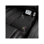 IG Tuning Black 4Pc "Butterflies" Carpet Mat - Image 2