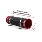 IG Tuning Flexible Air Intake Hose Red - Image 3
