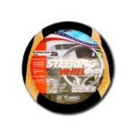 IG Tuning Steering Wheel Cover Suede Black/Beige