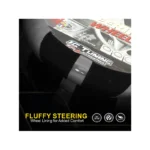 IG Tuning Steering Wheel Cover Suede Grey/Black/Carbon - Image 4