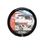 IG Tuning Steering Wheel Cover Suede Black/Carbon