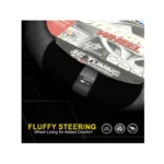 IG Tuning Steering Wheel Cover Suede Black/Carbon - Image 4