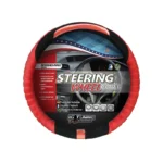 IG Tuning Steering Wheel Cover Suede Red/Black/Carbon