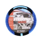 IG Tuning Steering Wheel Cover Suede Black/Blue/Carbon