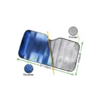 IG Tuning Front Standard Sunshade Blue - Image 2