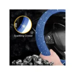 Ig Tuning Steering Wheel Cover Blue Bling - Image 3
