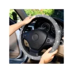 IG Tuning Steering Wheel Cover Grey Bling - Image 2