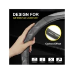 IG Tuning Steering Wheel Cover Truck 42Cm Black - Image 3