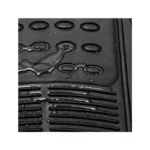 IG Tuning Black 4Pcs Adjustable Pvc Rubber Mat - Image 8