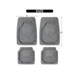 IG Tuning Grey Maxi Tray Style Rubber Mat - Image 2