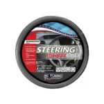 IG Tuning Steering Wheel Cover Black Relief Seam