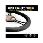 IG Tuning Steering Wheel Cover Black Relief Seam - Image 4