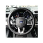 IG Tuning Steeriing Wheel Cover Leather Brown Thread - Image 2