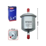 Lafa Racing (Taeko) Straight Metal Fuel Filter