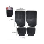 Lafa Racing Topride Black 4Pc Continental Rubber Mat
