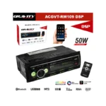 AC Racing Gravity Single Din Eck / Radio MP3 Multicolor Bluetooth/USB/DSP Control