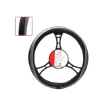 Lafa Racing Topride Steering Wheel Cover Black/Grey