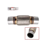 Lafa Racing Galvanized Flexible Muffler 2.5" x 10