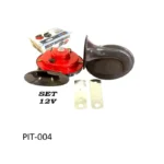 FW Racing Red Snail Car Horn 12V