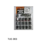 FW Racing Wheelnut Set Chrome 1.25 (16Pcs)