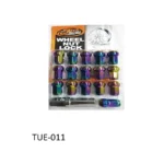 FW Racing Wheelnut Set Rainbow 1.25 (16Pcs)