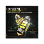 IG Tuning Led Hoodlight 3030 6Smd Canbus 31Mm 2Pcs - Image 2