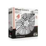Wheel Cover (Hubcap) Swissdrive Fuji Silver/Black 14"