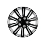 Wheel Cover (Hubcap) Swissdrive Spa Silver/Black 14"
