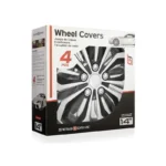 Wheel Cover (Hubcap) Swissdrive Spa Silver/Black 14" - Image 2