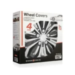Wheel Cover (Hubcap) Swissdrive Spa Silver/Black 15" - Image 2