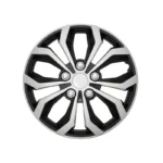 Wheel Cover (Hubcap) Swissdrive Spa Silver/Black 15"