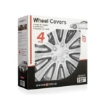 Wheel Cover (Hubcap) Swissdrive Tampa Silver/Black 15" - Image 2
