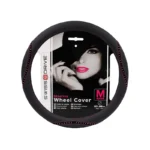 Steering Wheel Cover Swissdrive "M" Diamond Rope Pink/Pink