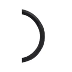 Steering Wheel Cover Swissdrive "M" Overtake Black/Black - Image 2