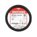 Steering Wheel Cover Swissdrive "M" Overtake Black/Blue