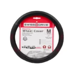 Steering Wheel Cover Swissdrive "M" Overtake Black/Red