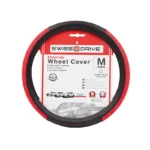 Steering Wheel Cover Swissdrive "M" Prisma Black/Red