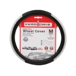Steering Wheel Cover Swissdrive "M" Prisma Black/White