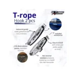 IG Tuning Chrome T-Rope Hook 2Pcs - Image 2