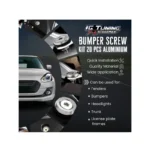 IG Tuning Number Plate Screw 20Pc Aluminium - Image 3