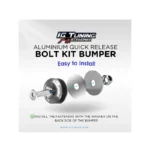 IG Tuning Bumper Strap Chrome - Image 2