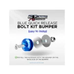 IG Tuning Bumper Strap Blue - Image 2