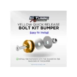 IG Tuning Bumper Strap Yellow - Image 2