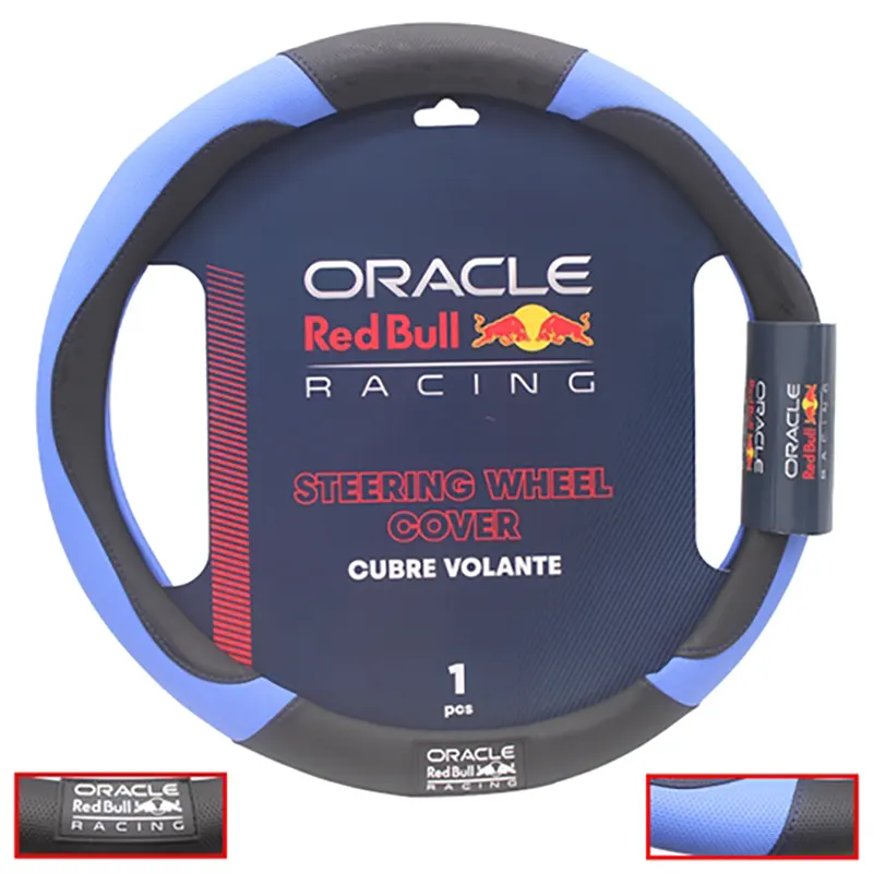 Redbull Racing Steering Wheel Cover Black/Blue